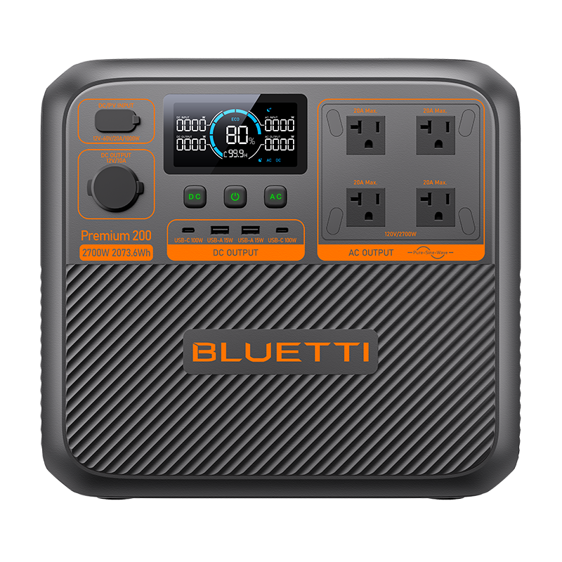 BLUETTI Premium 200 V2 Portable Power Station | 2,700W (FREE SHIPPING)