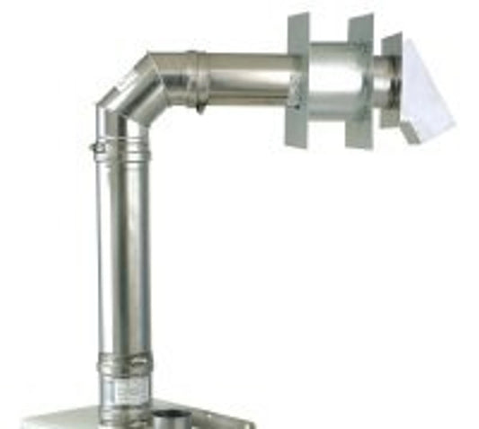 Eccotemp 3” Horizontal SS Vent Set