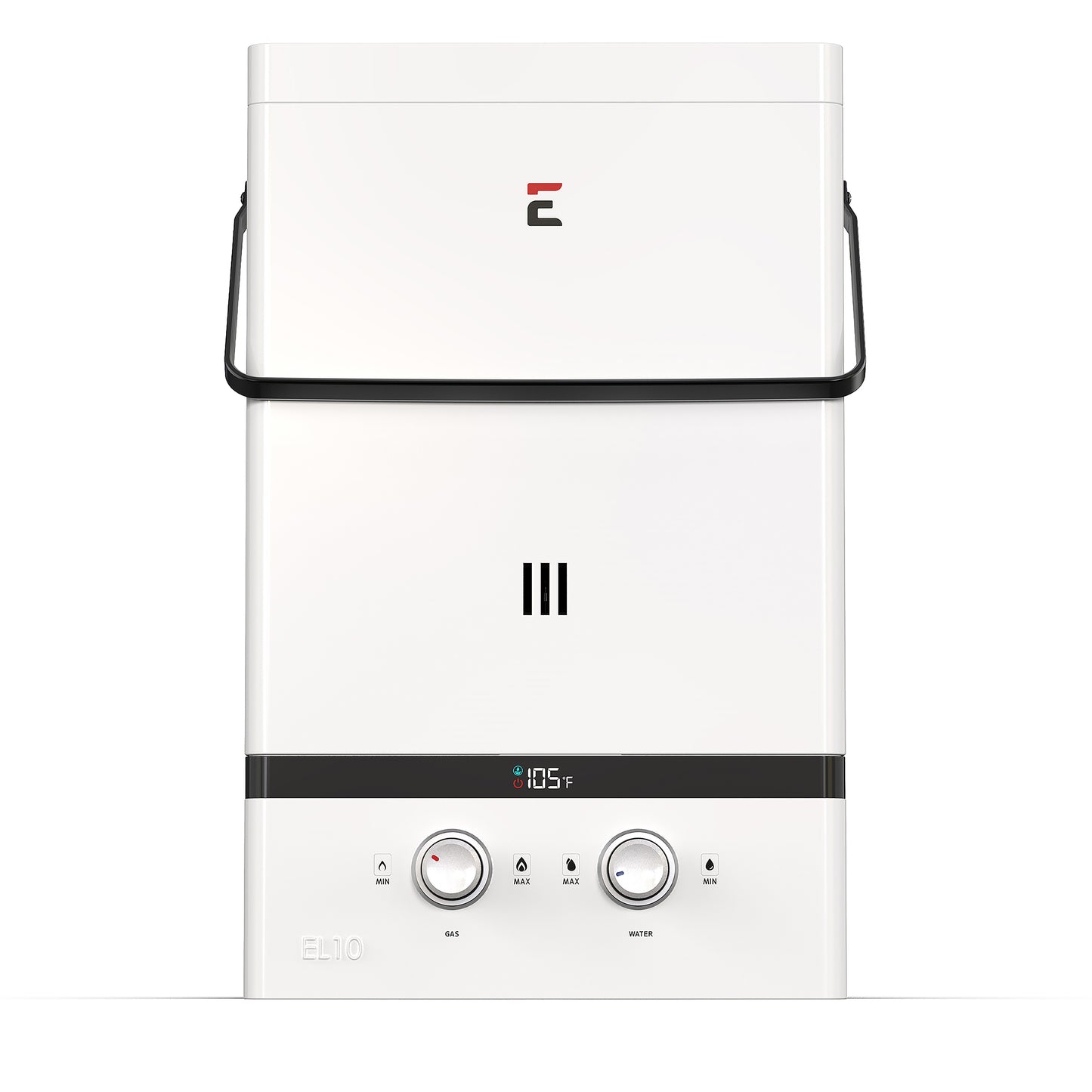 Eccotemp EL10 tankless water heater FRONT