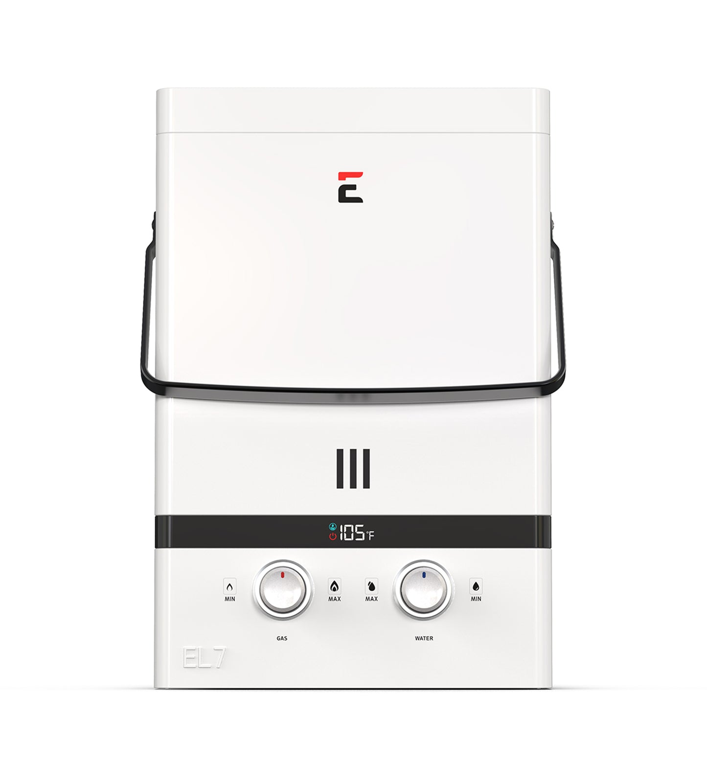 Eccotemp Luxe EL7 Outdoor Portable Tankless Water Heater FRONT