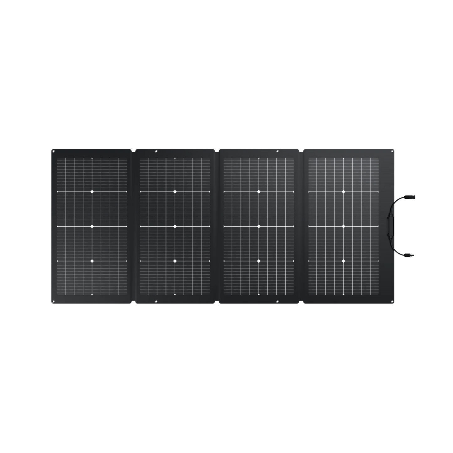 EcoFlow 220W Bifacial Portable Solar Panel front