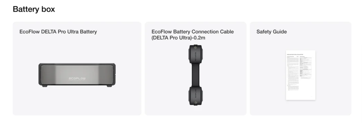 Ecoflow Delta PRO Ultra Battery