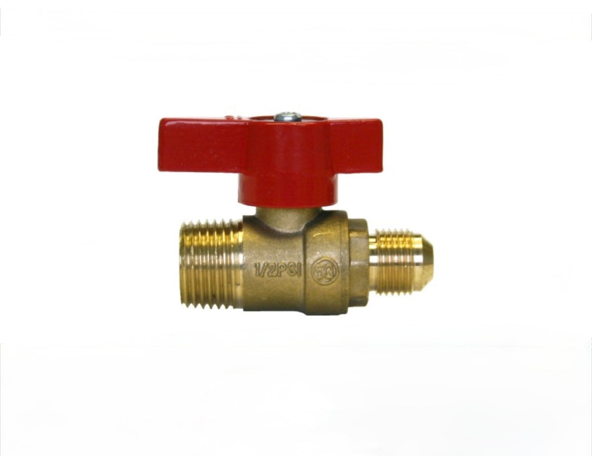 Male Pipe x Flared Ball Valves