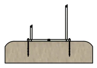 IntegraRack AnchorSpike™ Mounting Kit