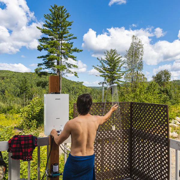 Onsen 7L Outdoor Propane Portable Tankless Water Heater