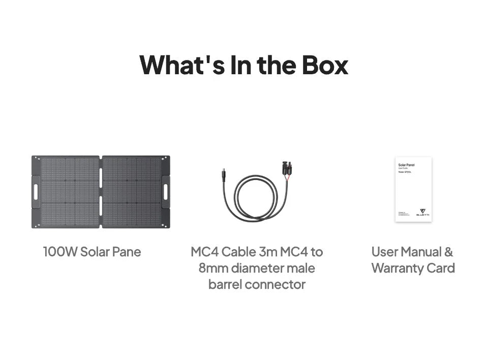 BLUETTI PV100 Solar Panel | 120W