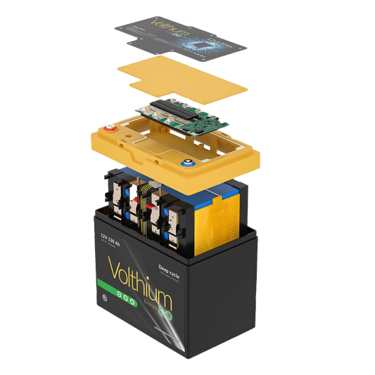 Volthium 12V 130AH Battery SELF-HEATING inside