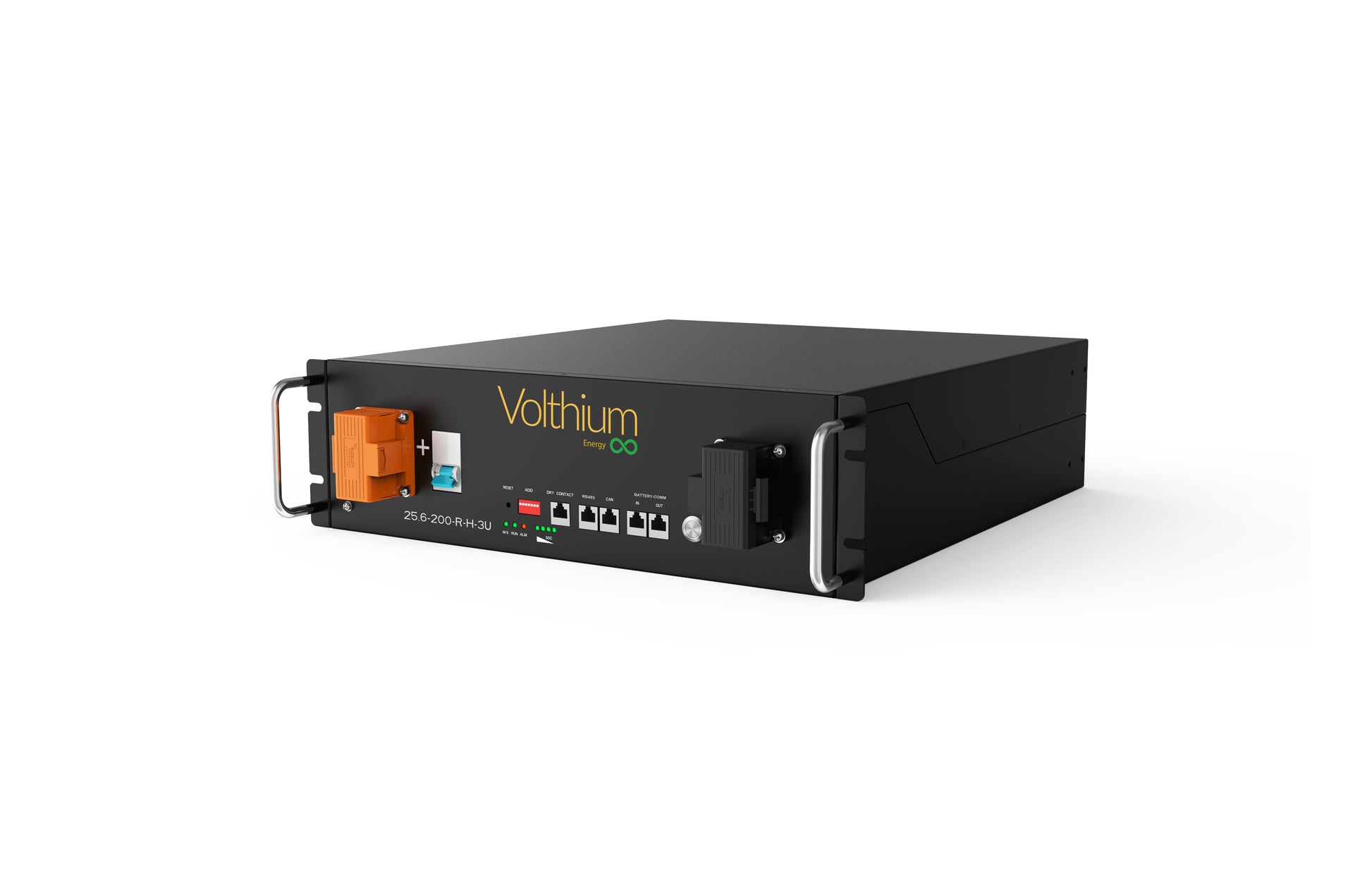 Volthium 25.6V 200Ah Heated Rackmount side