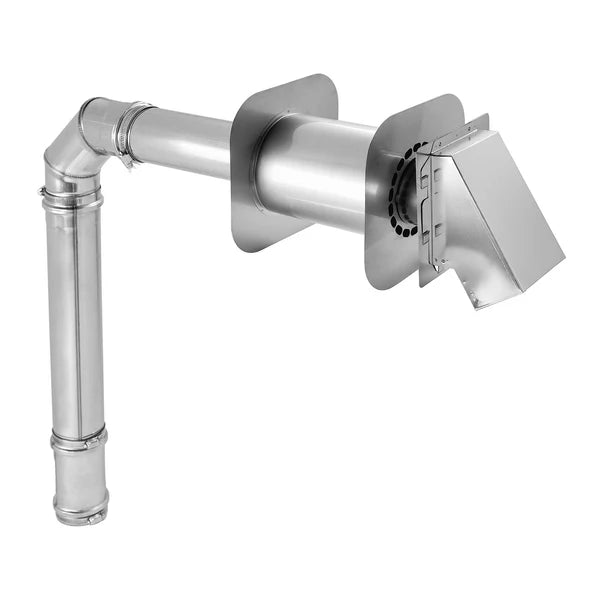 Z-Vent 3" Horizontal Wall Vent Kit Wall