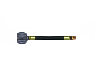 Pigtail QCC x 1/4" MPT 24"