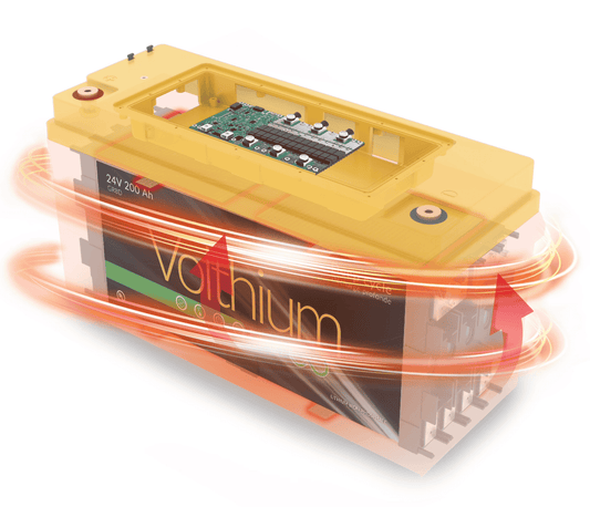 Volthium 12V 200AH Battery SELF-HEATING out