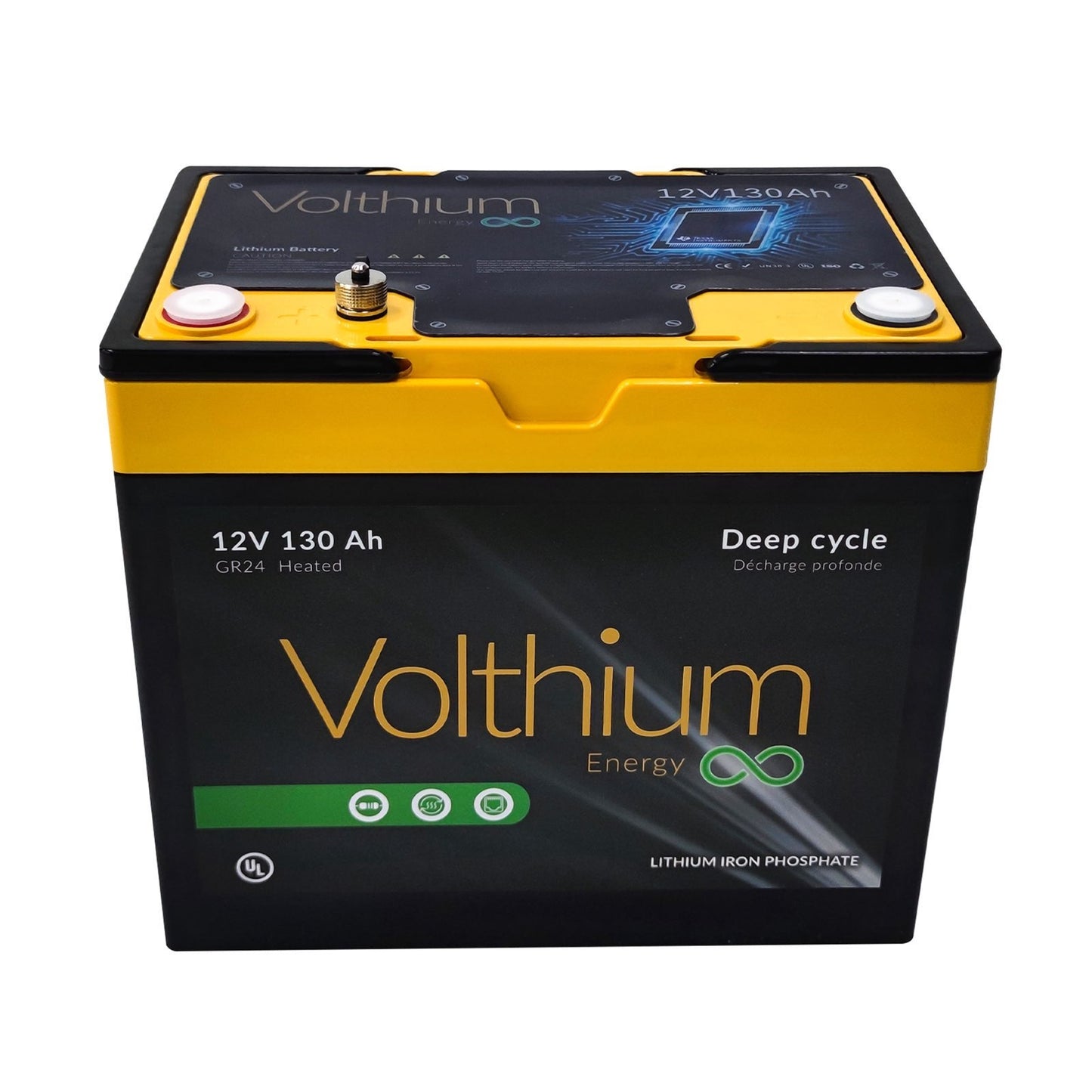 Volthium 12V 130AH Battery SELF-HEATING