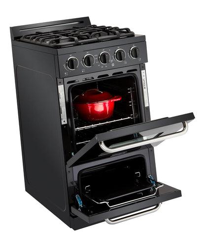 20” Propane Range open