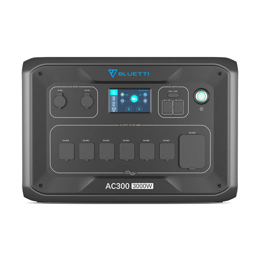 BLUETTI AC300 | 3,000W ( Requires The B300 to work ) (Free Shipping)