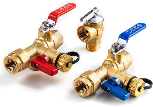 3/4" water valve set