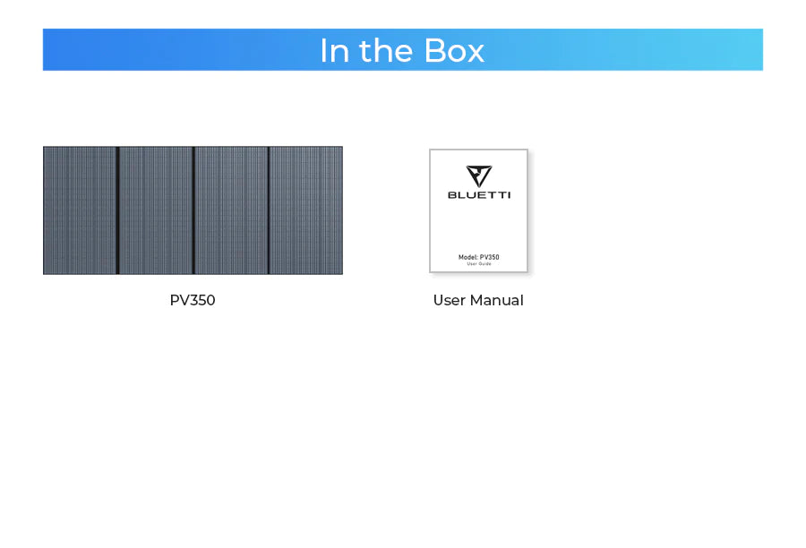 BLUETTI PV350 Solar Panel | 350W (Free Shipping)