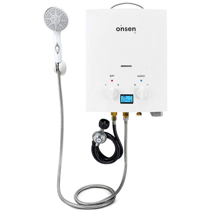 Onsen 5L Outdoor Tankless Water Heater w/ Hand Cart