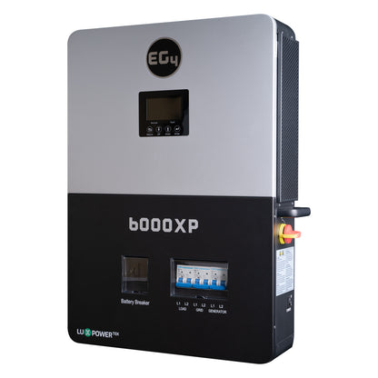 EG4 6000XP Off-Grid Inverter | 8000W PV Input | 6000W Output | 480V VOC Input | 48V 120/240V Split Phase | All-In-One Solar Inverter, (FREE SHIPPING ONTARIO,QUEBEC)