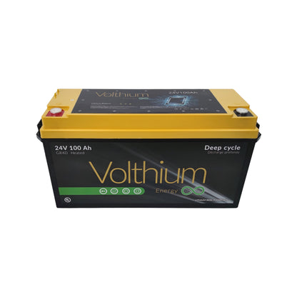 Volthium 24V 100AH Battery SELF-HEATING