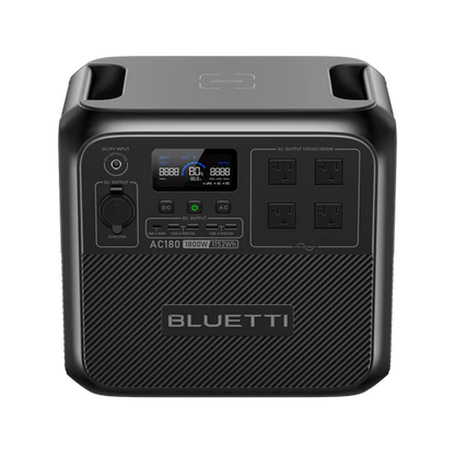 BLUETTI AC180 Solar Portable Power Station | 1,800W 1,152Wh (FREE SHIPPING)