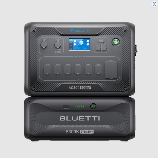 BLUETTI AC300 + 1*B300K Home Battery Backup (Free Shipping)