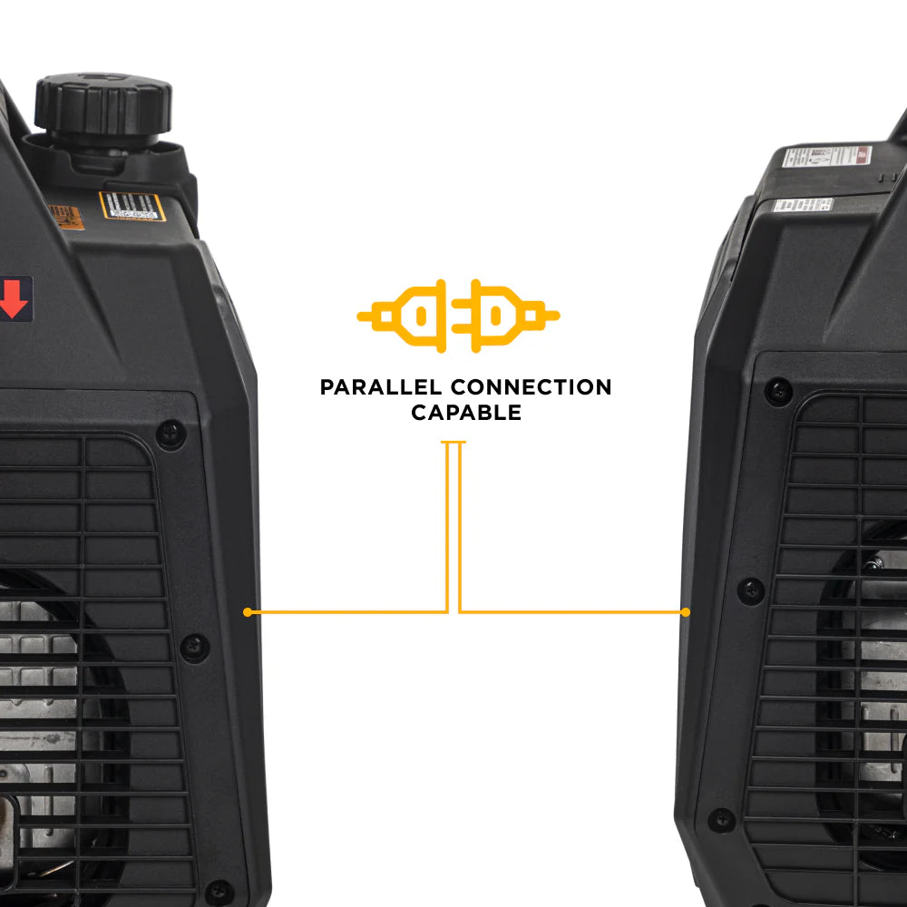 BE Power 4,700W Dual-Fuel Digital Inverter Generator