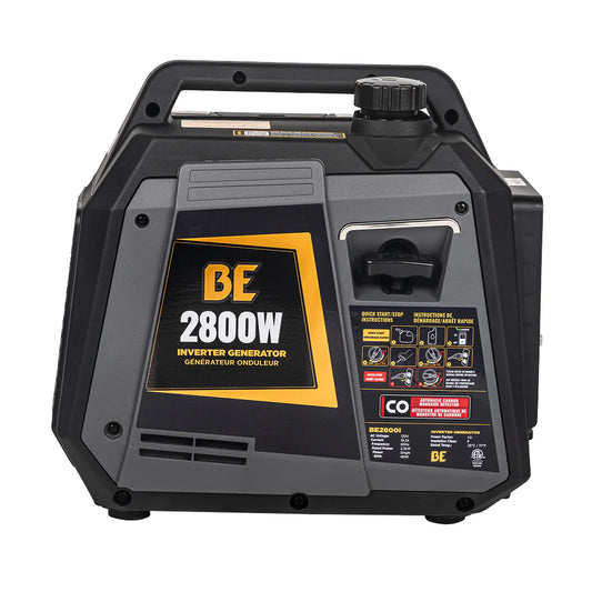 BE Power 2,800W Dual-Fuel Digital Inverter Generator