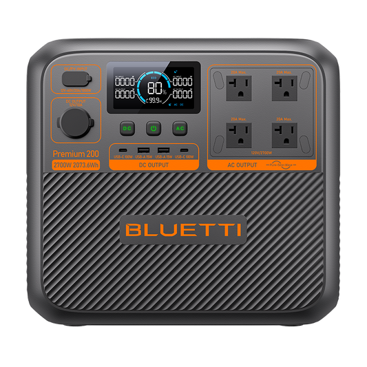 BLUETTI Premium 200 V2 Portable Power Station | 2,700W (FREE SHIPPING)