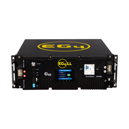 EG4 LL-S Lithium Battery | 48V 100AH | Server Rack Battery | UL1973, UL9540A | 10-Year Warranty - $100 Shipping Ontario, Quebec *** excluding remote locations