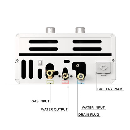 Eccotemp Luxe 3.0GPM Portable Outdoor Tankless Water Heater