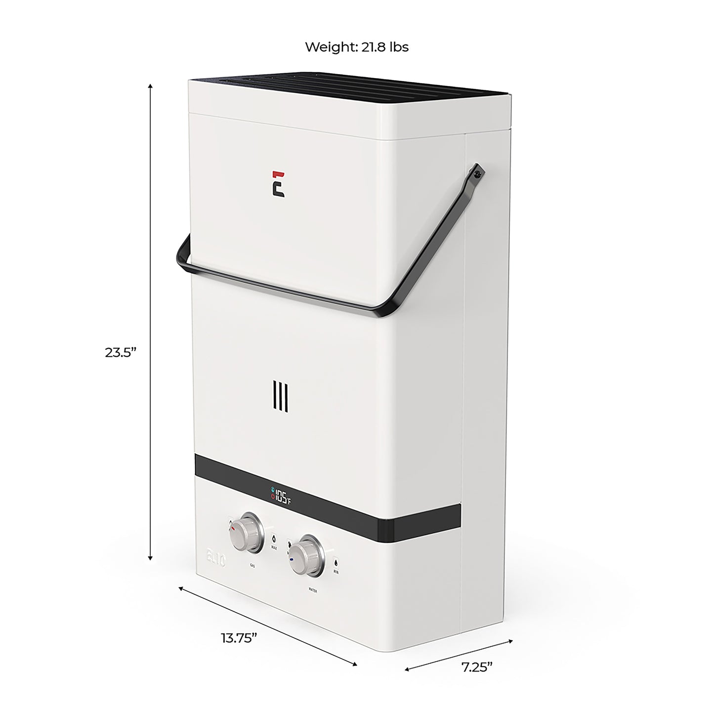 Eccotemp Luxe 3.0GPM Portable Outdoor Tankless Water Heater