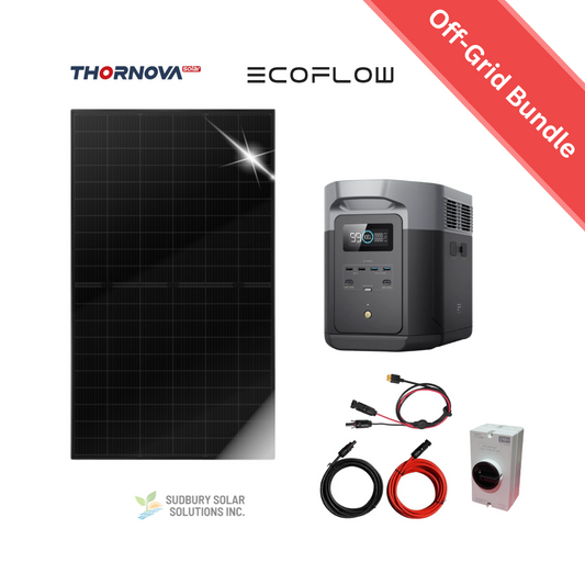 EcoFlow Delta 2 Max + Thornova 500w Solar kit