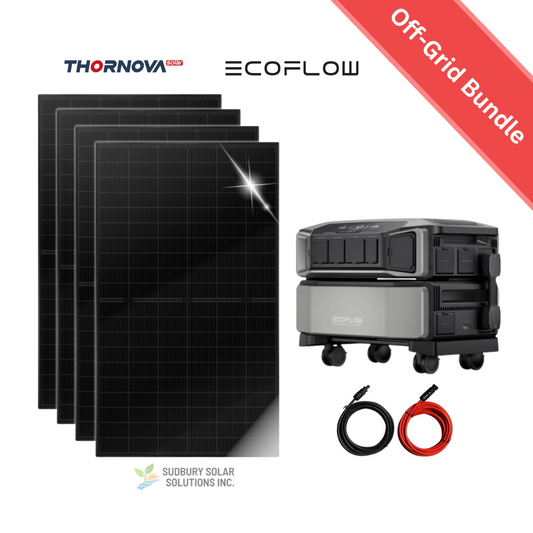 EcoFlow Delta Pro Ultra + 4 Thornova 500w Solar Kit