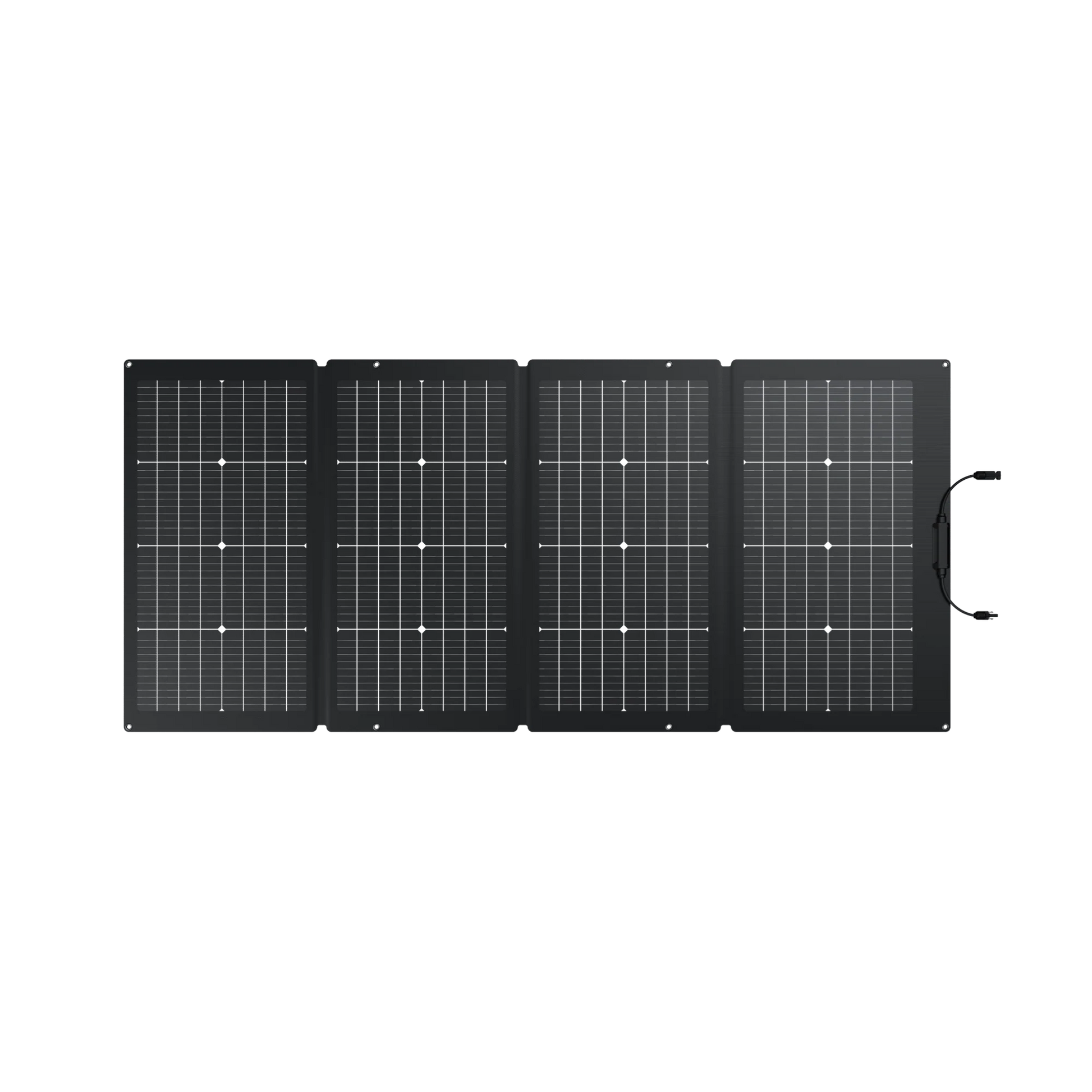 EcoFlow 220W Bifacial Portable Solar Panel front