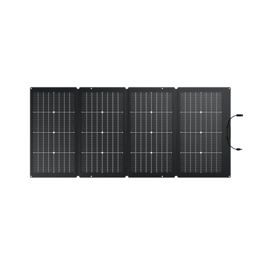 EcoFlow 220W Bifacial Portable Solar Panel front