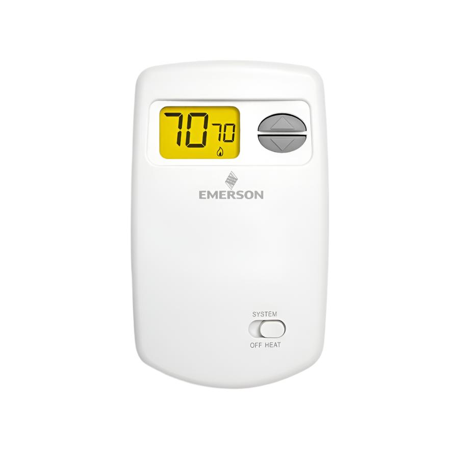 Emerson Digital Thermostat [Non-Programmable, Heat Only]