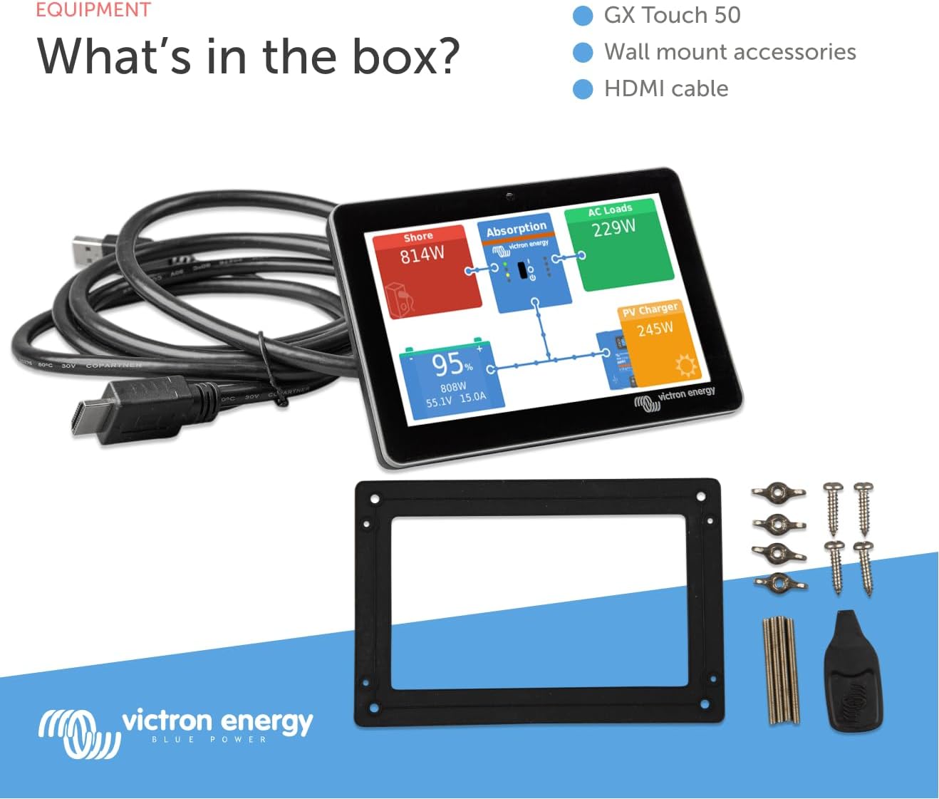 Victron Energy GX Touch 50