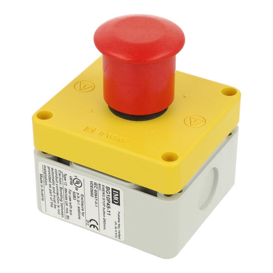 IMO Emergency Stop Station – 40mm Red Button