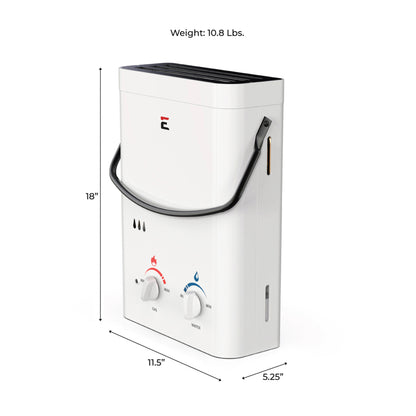 Eccotemp L5 Portable 1.5 GPM Outdoor Tankless Water Heater