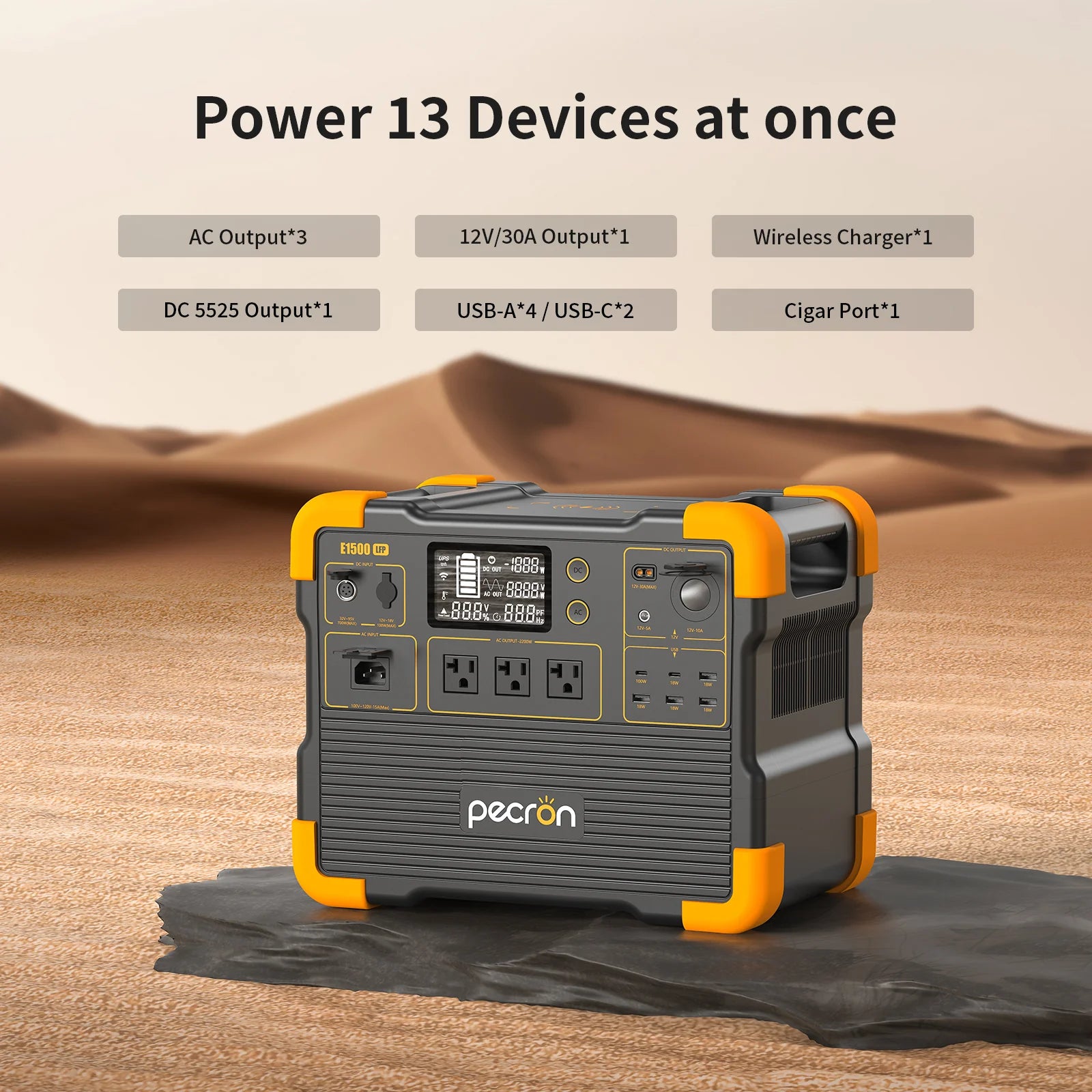 PECRON_E1500LFP_front