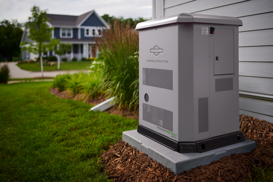 Briggs&Stratton PowerProtect Generator 13kwh Outside