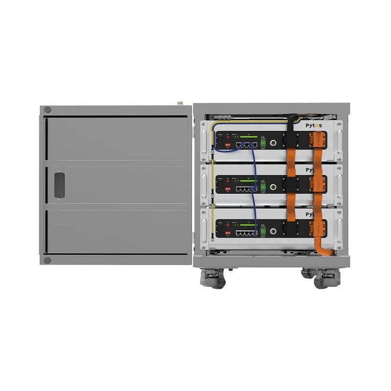 Pytes V-Box-IC Battery Cabinet inside