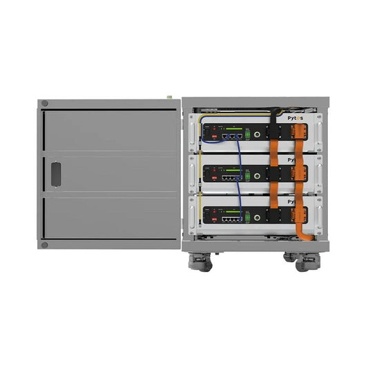 Pytes V-Box-IC Battery Cabinet inside