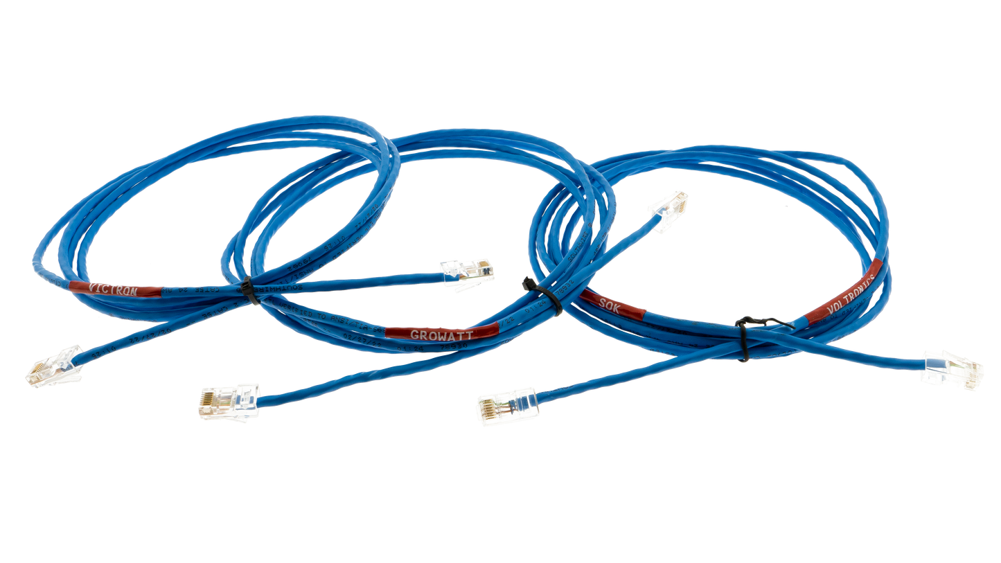 Inverter Communications (voltronic) Cables For SOK 48v100Ah Server Rack Battery