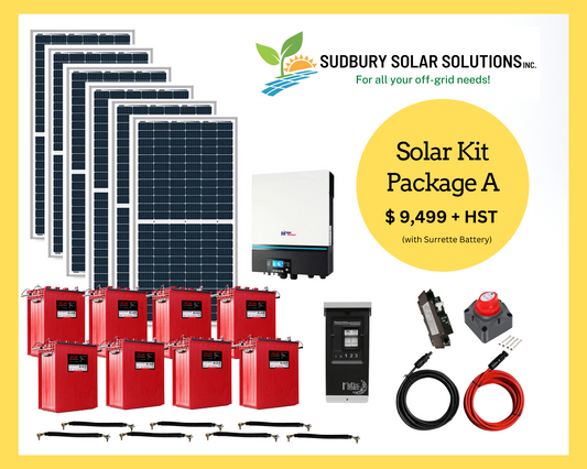 Solar Kit Package A (with Surette Battery)