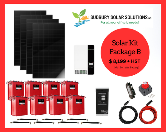 Solar Kit Package B (with Surrette)