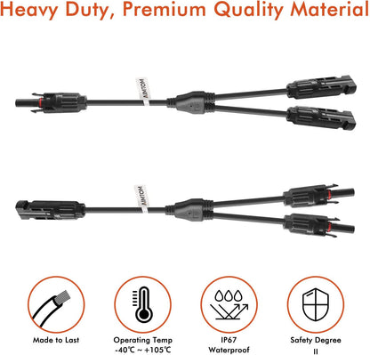 Solar Panel Parallel Connectors info