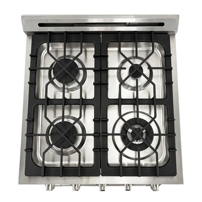 Unique 24" Off-Grid Propane Range (Battery Ignition)