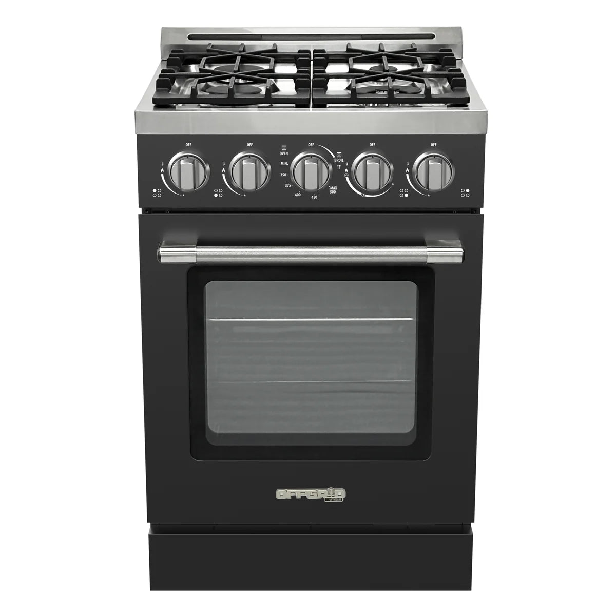 Unique 24" Off-Grid Propane Range (Battery Ignition)