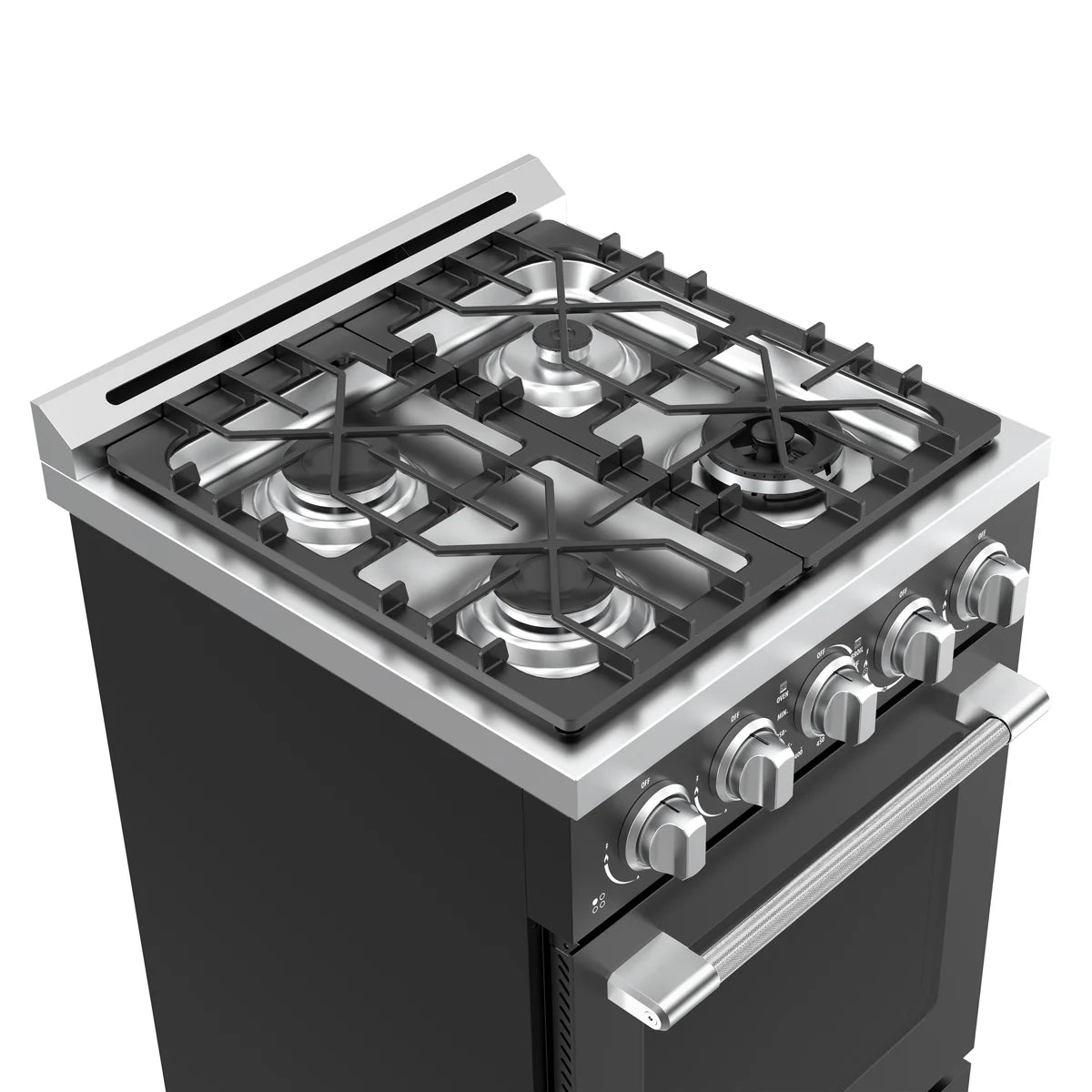 Unique 24" Off-Grid Propane Range (Battery Ignition)